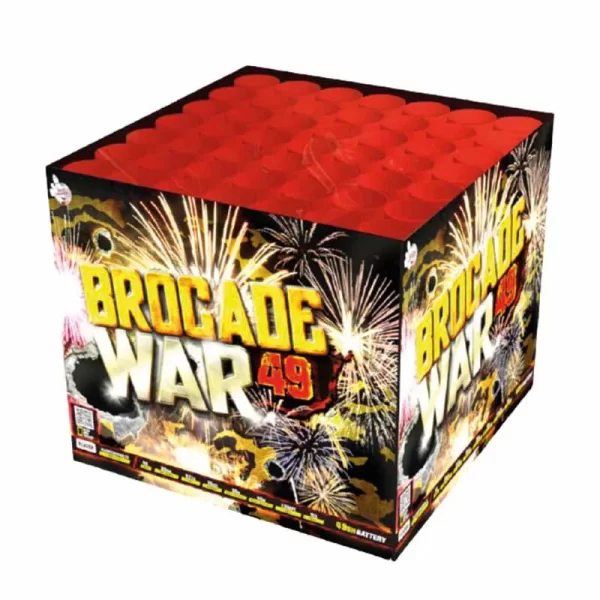 Klasek-Brocade-war-straight-firing-49-shot-cake